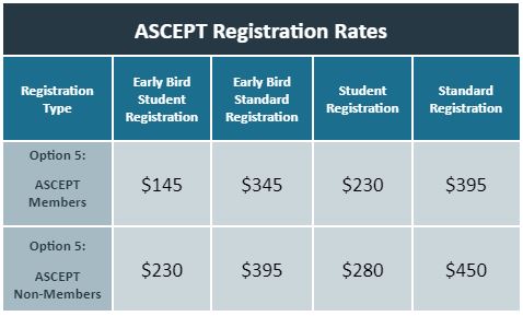 ASCEPT fees